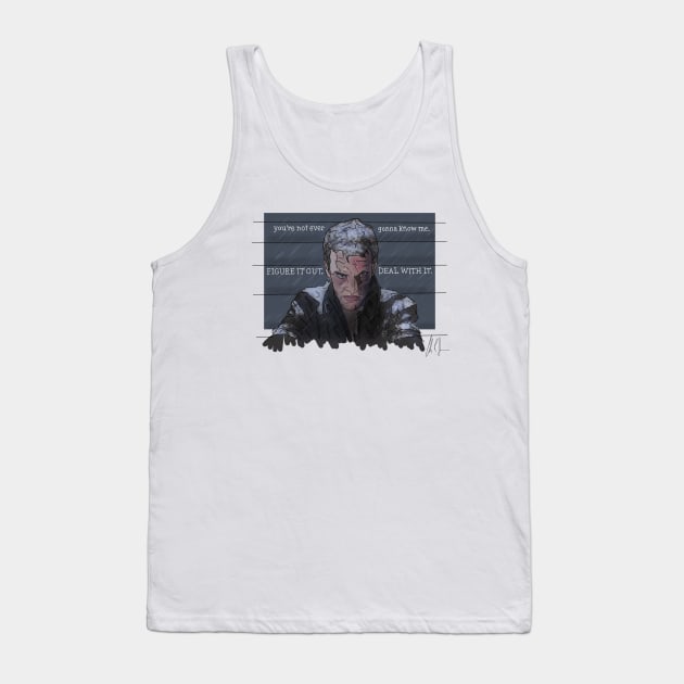 Rules of Attraction: Deal With It Tank Top by 51Deesigns